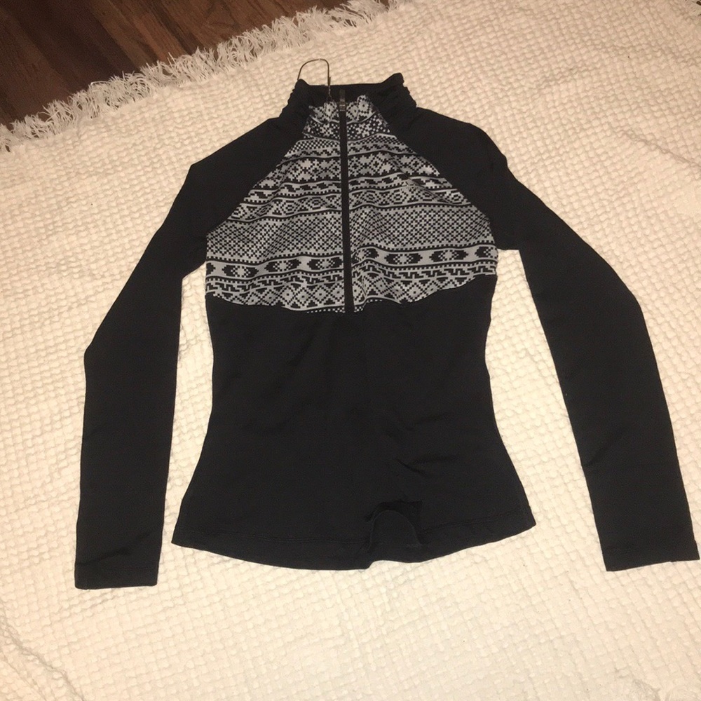 Black Adidas warm jacket